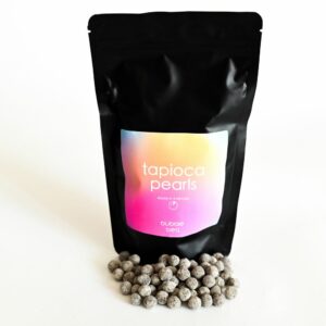 Perle negre de tapioca